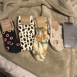 NWT J.Crew & Madewell socks